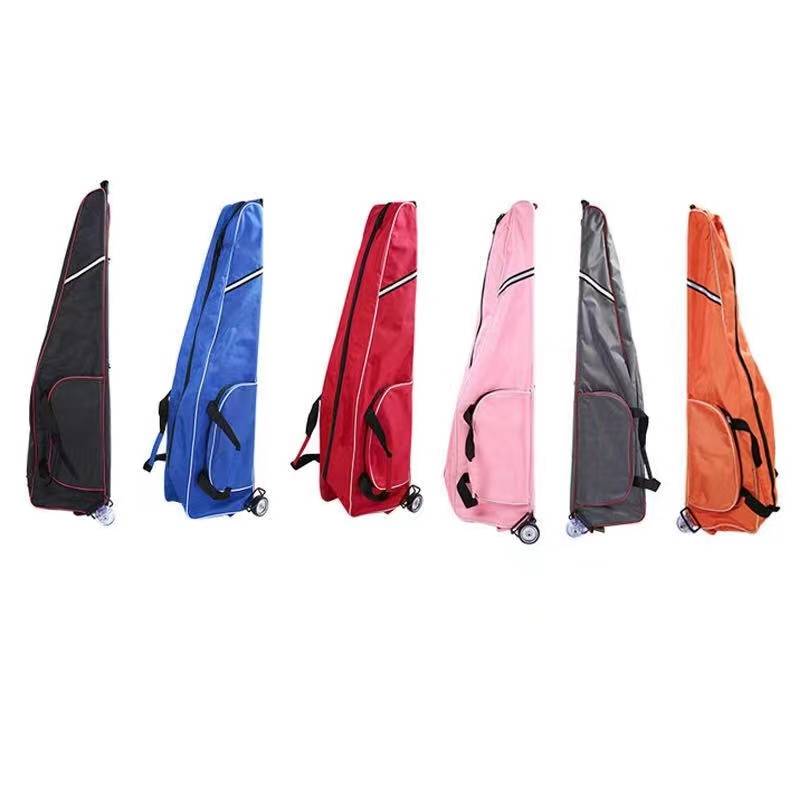 Fencing equipment adult children's fencing bag sword cover with steel frame small roller -wheel A type sword bag Oxford cloth