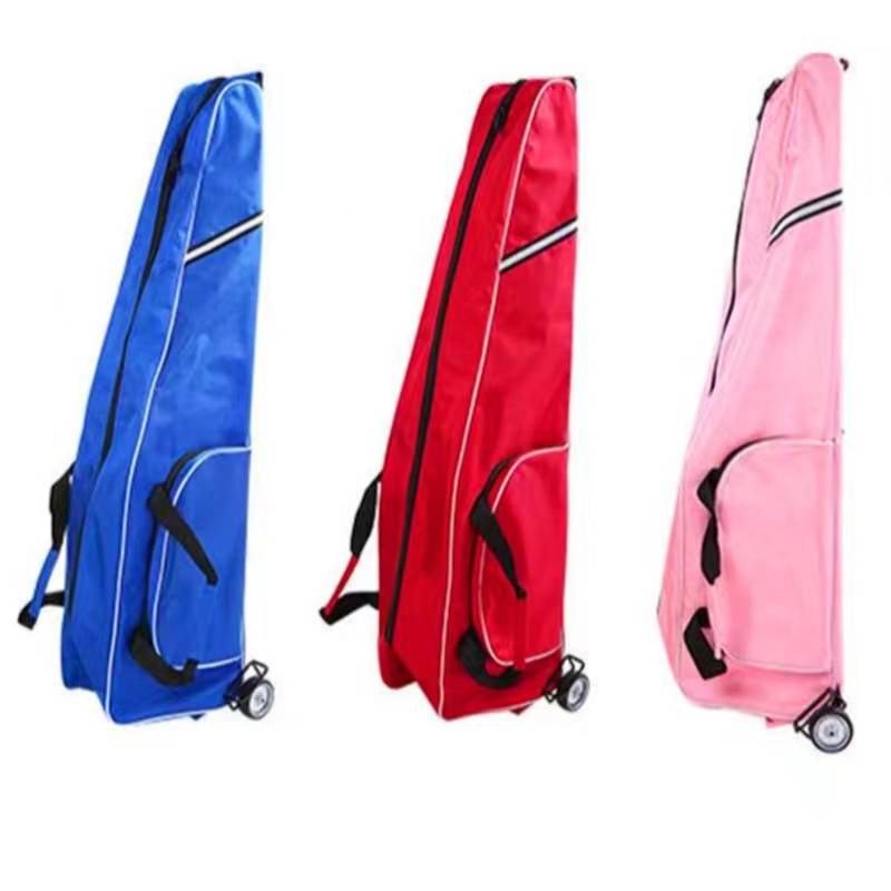 Fencing equipment adult children's fencing bag sword cover with steel frame small roller -wheel A type sword bag Oxford cloth