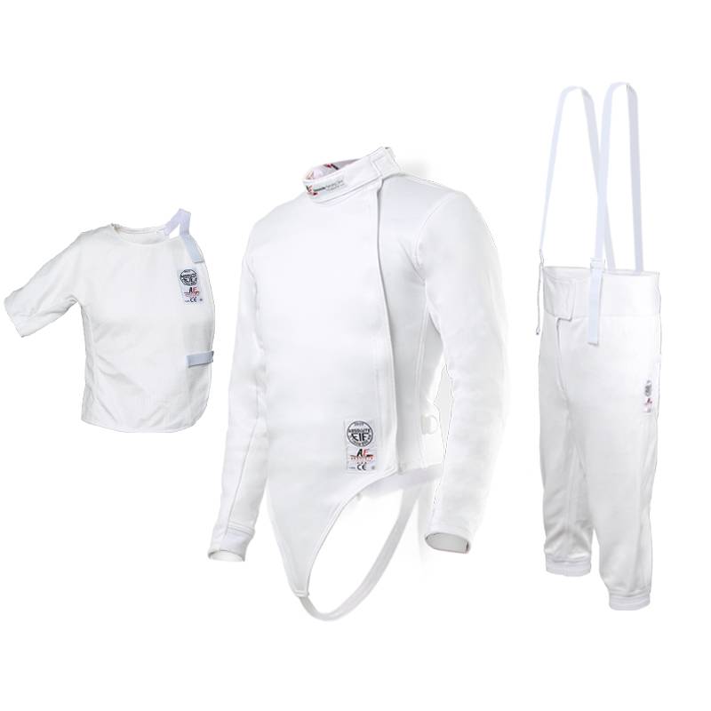 AF Fighting Nylon Fencing Protection Server Three -piece FIE Authentication 800N Ice Silk Adult Children and Men and Women Competition
