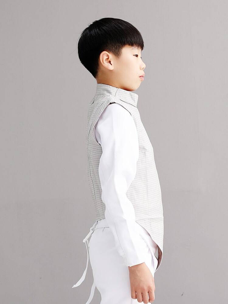 Swordsmanship flower sword, metal clothing vest adult children's fencing contest service electric uniform sword swords association certification free printing