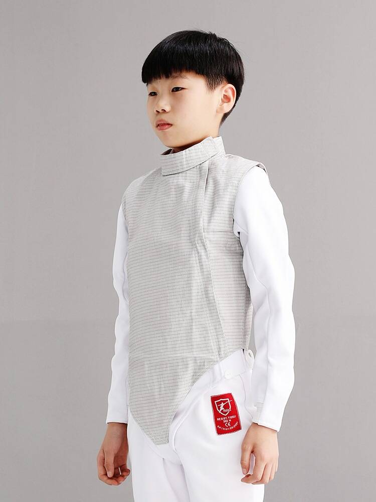 Swordsmanship flower sword, metal clothing vest adult children's fencing contest service electric uniform sword swords association certification free printing