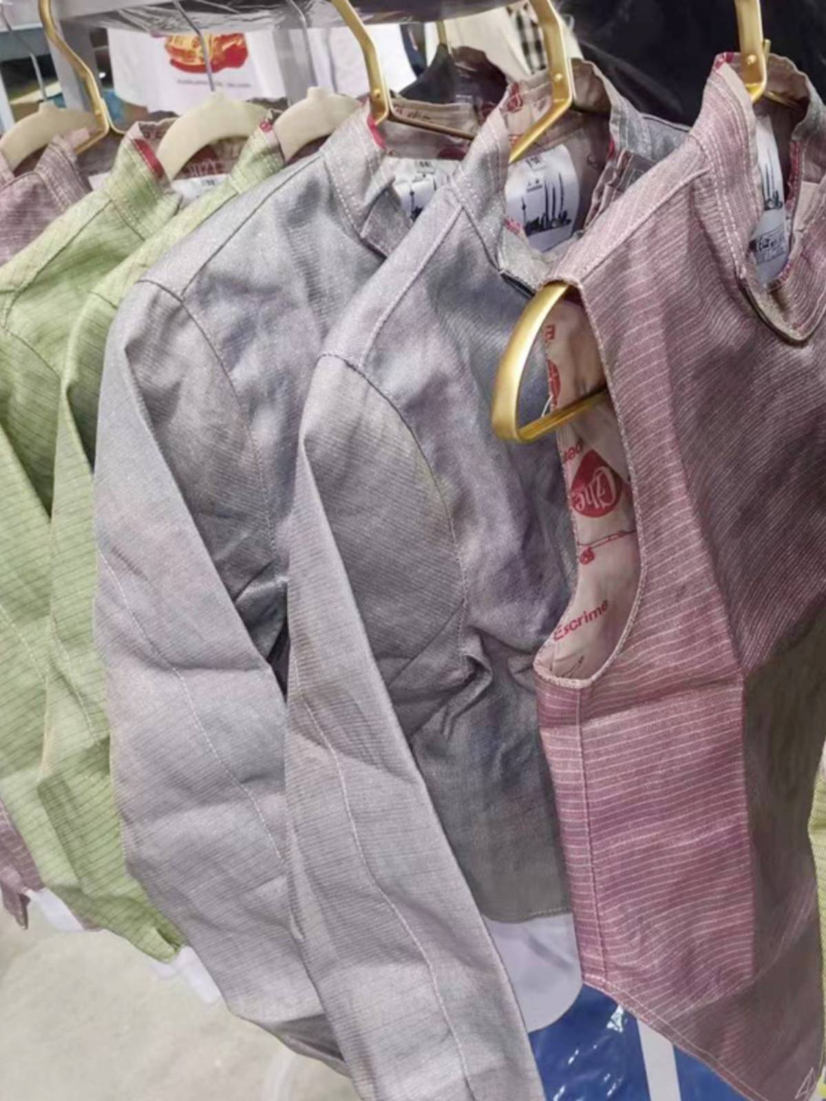 Fencing Metal Clothing Children's Adult Colorful Washing Sword Sword Sword Metal Clothes can participate in national competitions
