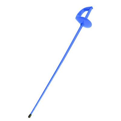 A blue sword