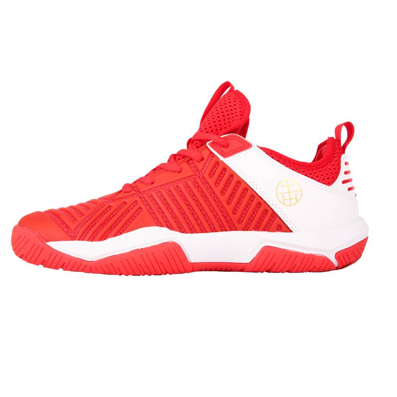 New red coral small white shoes professional fencing shoes male girls and children adult non -slip and wear resistance competition training