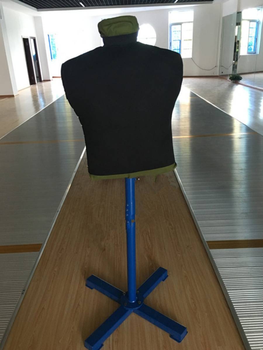Sword sword target home family practice training humanoid solid universal wheel movement fencing equipment target person