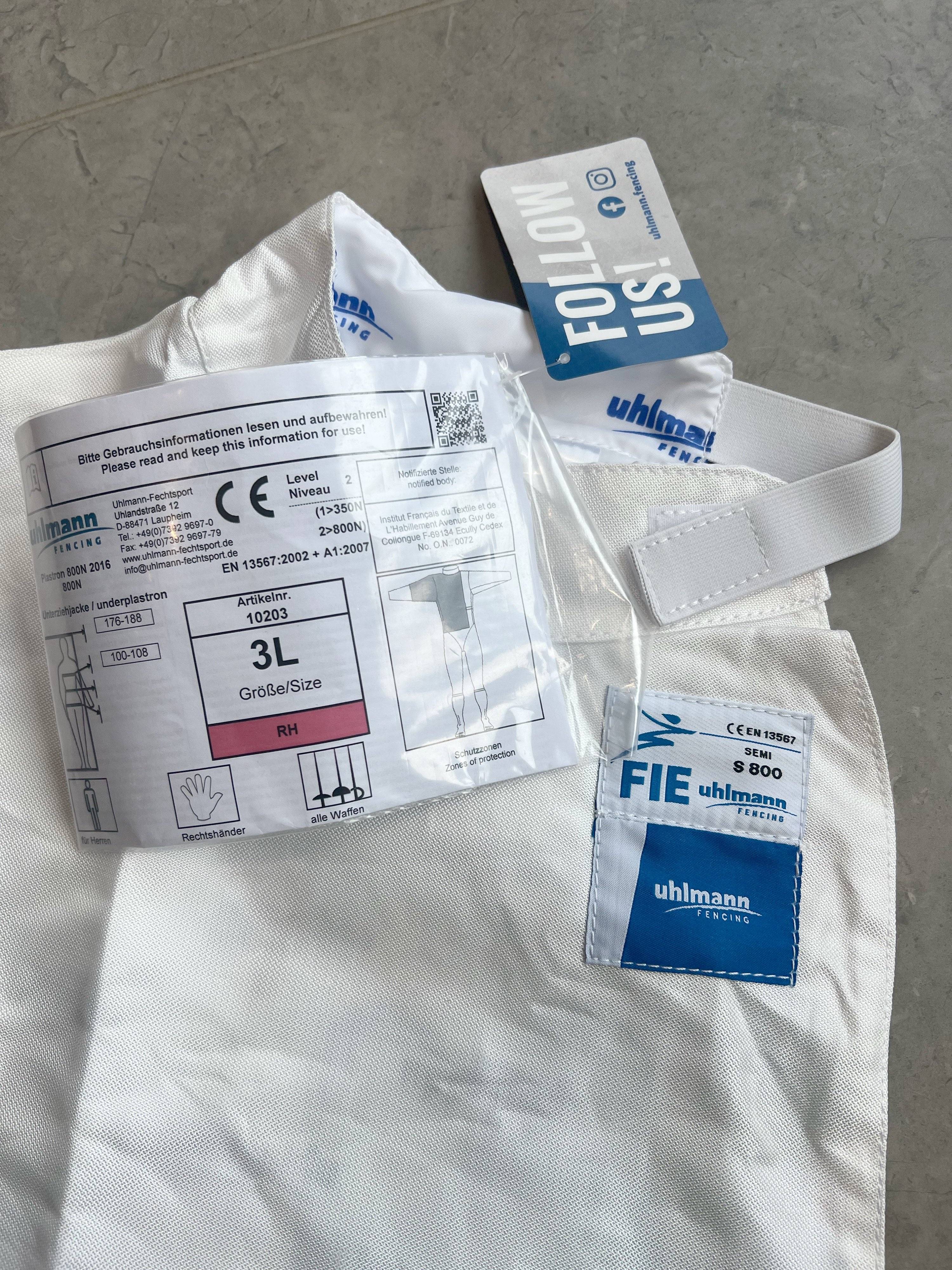 Spot UHLMANN ultra -thin fencing vest fie
