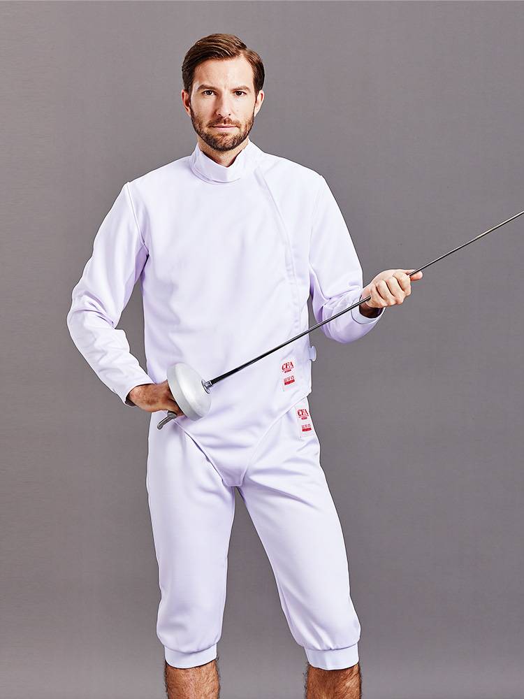 Fencing service three -piece CFA900N suit adult children's swordsmanship service can match the fencing association CFA certification