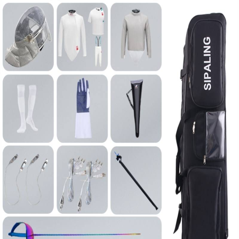 Children's jacket sword fencing equipment Ice silk scrifting Standard equipment full shock sword metal jacket competition adult