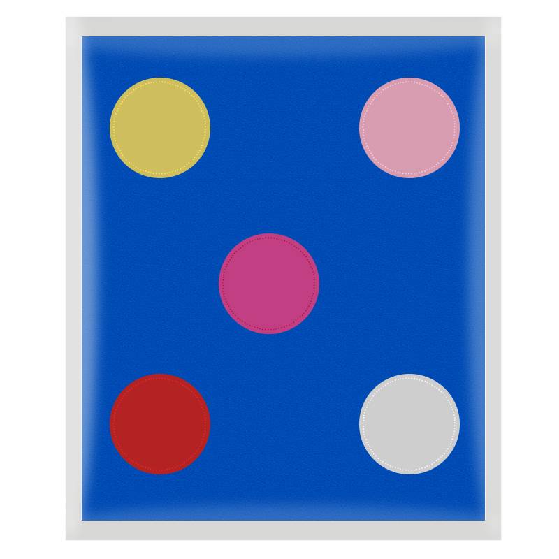Blue frame target