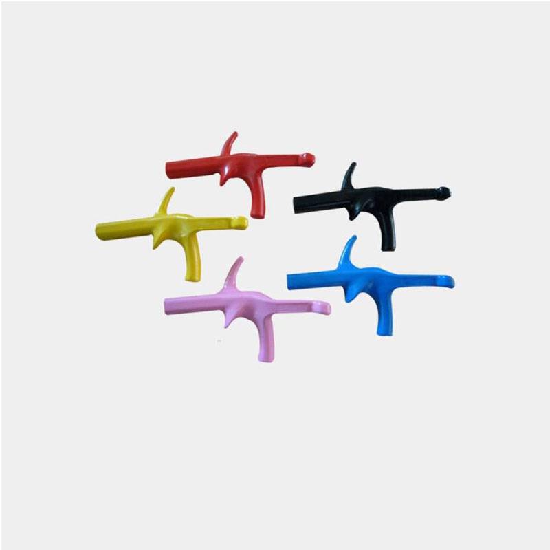 Husheng's sword fencing equipment Flower sword zero -matching hand plate electric head bracket flower sword gun handle straight handle small match