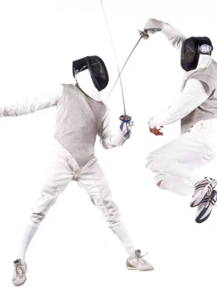 Flower sword fencing service children's set of 12 adults with 12 pieces of equipment full set of ice silk protection clothes CFA certification competition uniforms