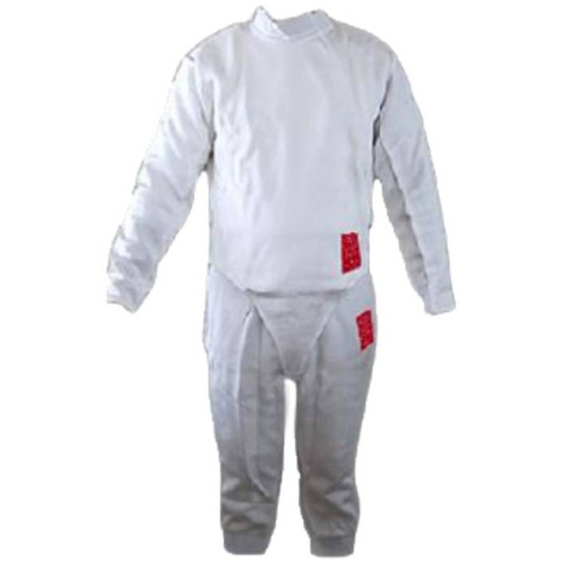 Husheng General Fencing Clothing Set Adult Children's Competition 350N Sword Association CFA certification flower sword suit