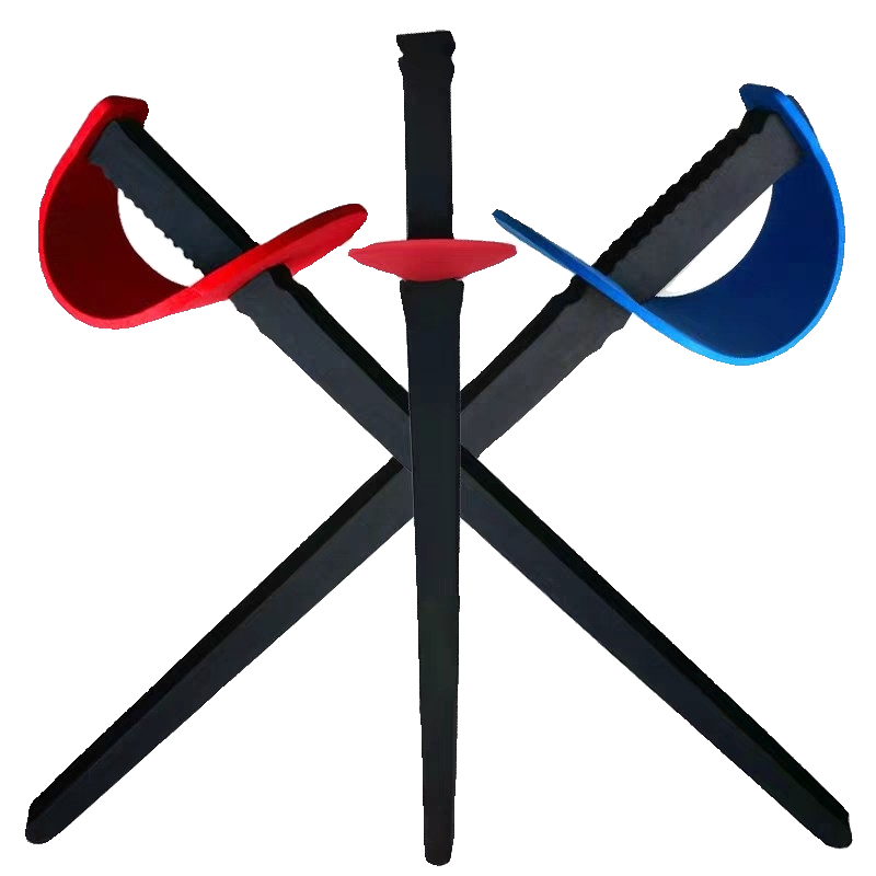 Epolidation of fencing equipment enlightenment guidance Training children foam toy, swordsmanship sword sword sword, sword, entry practice j "