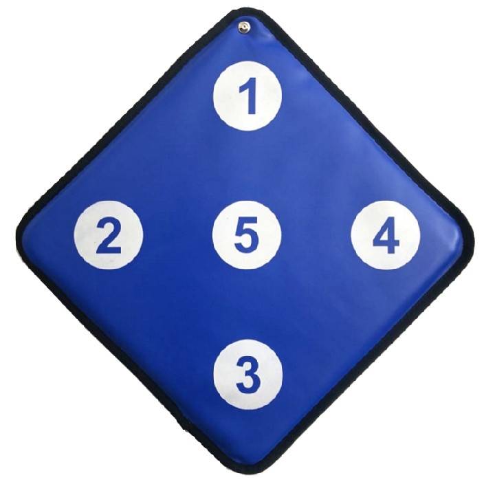 Fencing double -sided digital target children's hanging training double -sided wall target anti -piercing practice fencing target