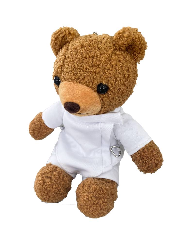 Fencing small bear plush fencing fencing bear flower sword sword heavily swordsmanship World Championship World Championship Fighting Sword Sword Association franchise