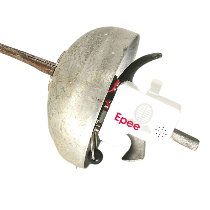 Fencing training equipment Direct plug -in flower sword heavy sword heavy sword training device simple referee home sparring private teaching device