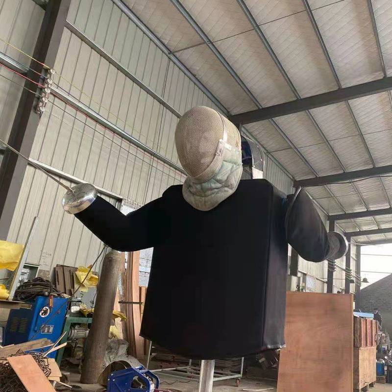Fencing target simulation with false arm fencing practice target person thickened and aggravated fencing equipment