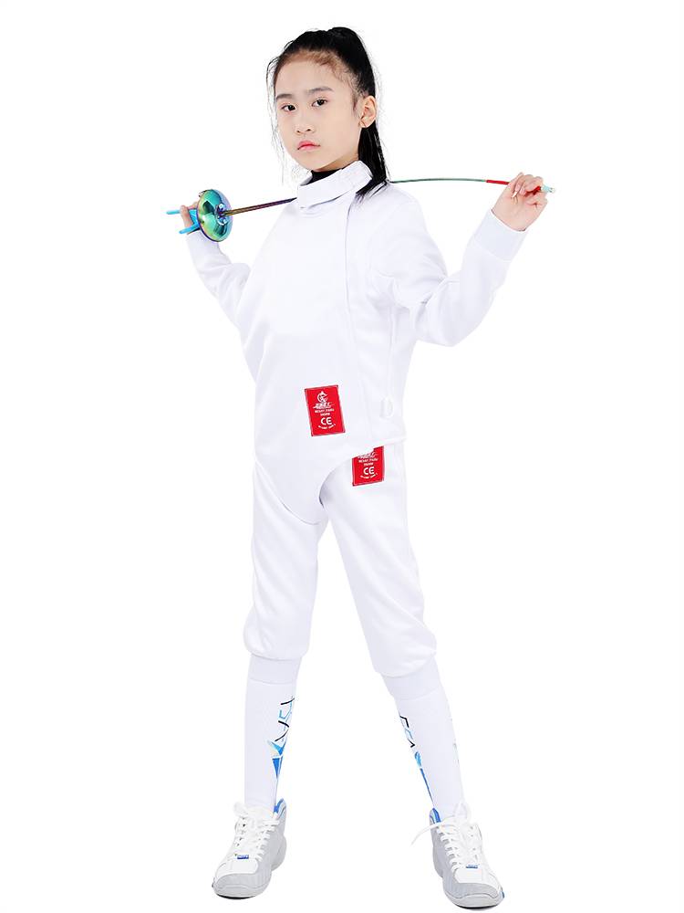 Fencing Clothing Three -piece Set Training Clothing Professional Adult Children CE350N tops pants vest