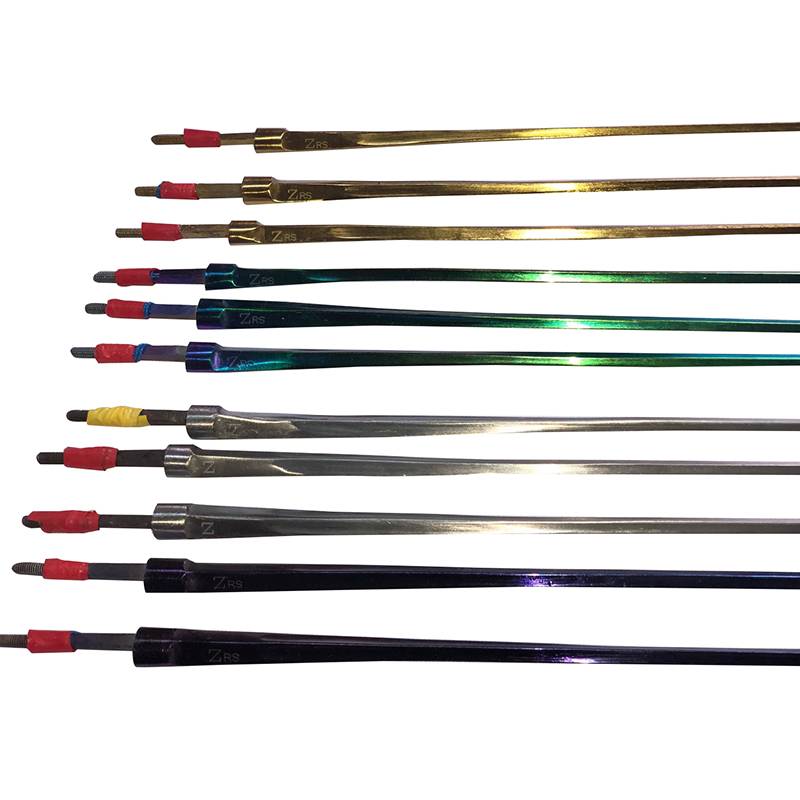 Zhangpai straight handle electric flower sword strip heavy sword strip competition authentication fencing equipment stainless silver color gold blue blue