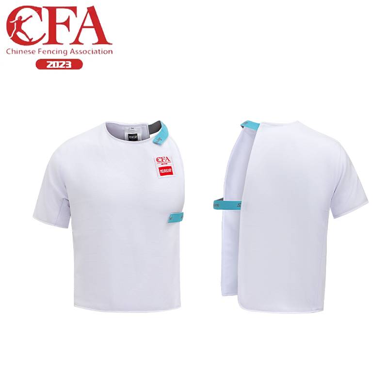 CFA2024 new standard fencing service 450N/900N adult children's fencing protection suit ice silk three -piece set