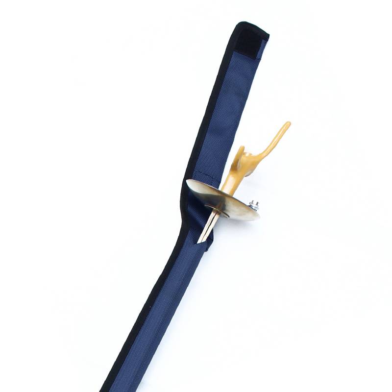 Children hide blue (unmanaged) children's swords