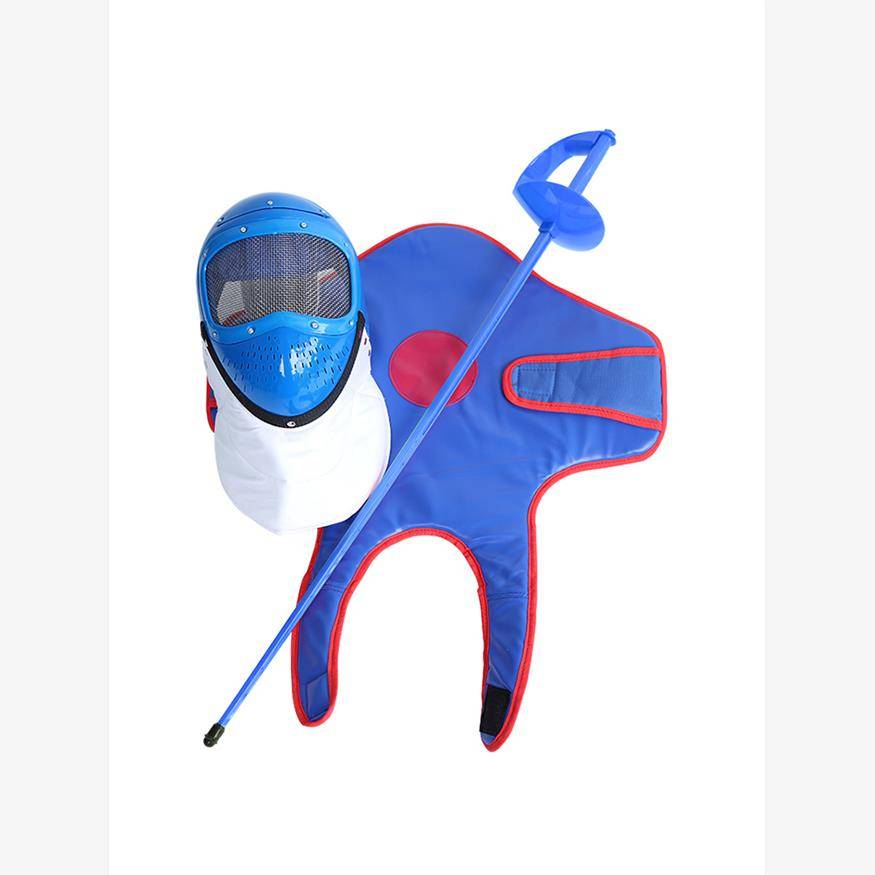 Fencing Clothing Primary School Enlightenment Children Training Plastic Equipment Set Children's Fencing Server Three -piece Set