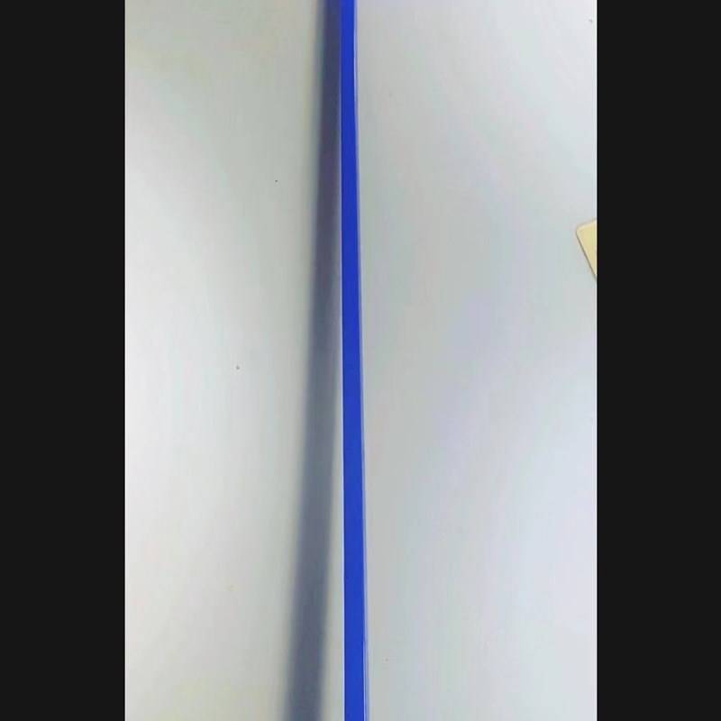 There's a sound of light and a blue sword
