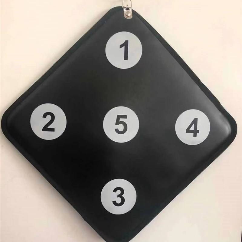 Black Double Digital Target