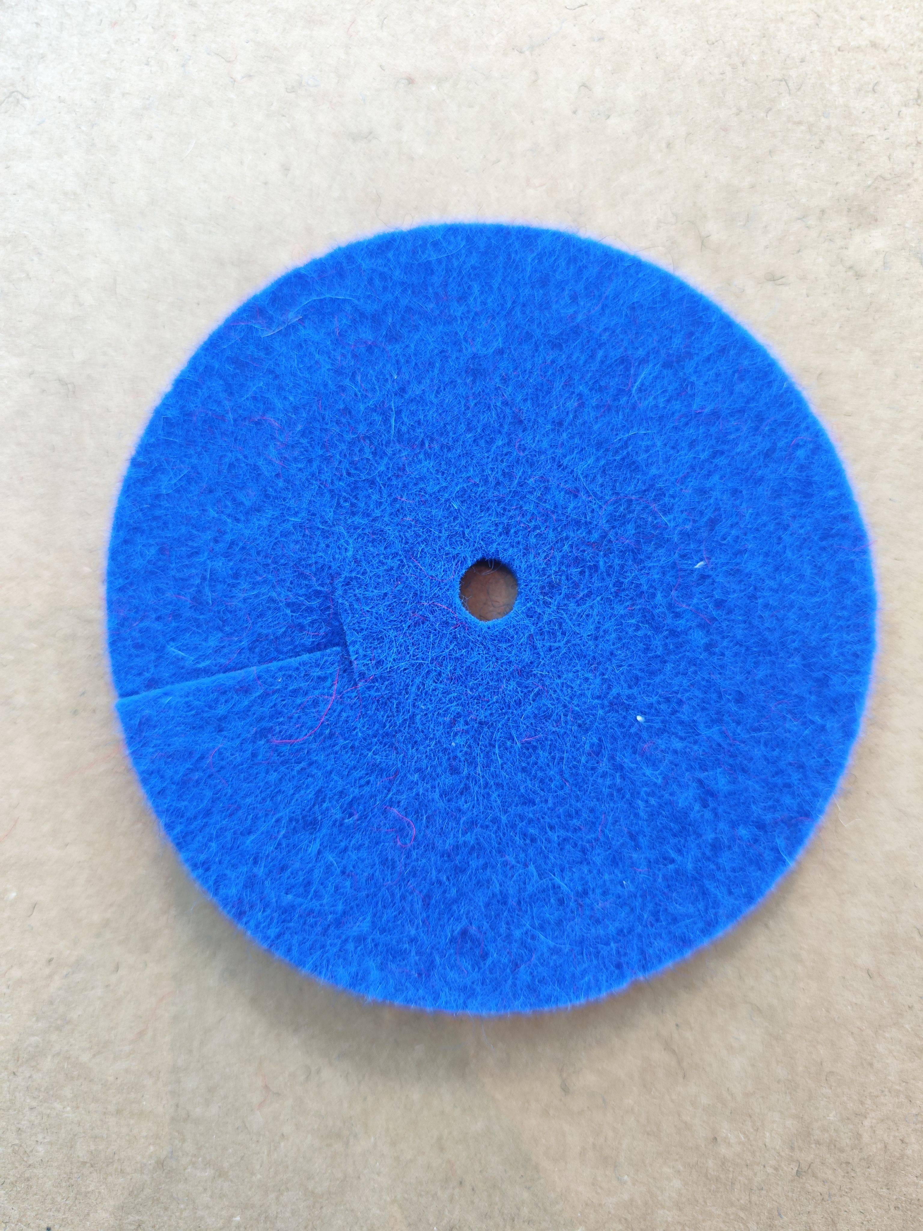 Sword and wool mat blue (children)