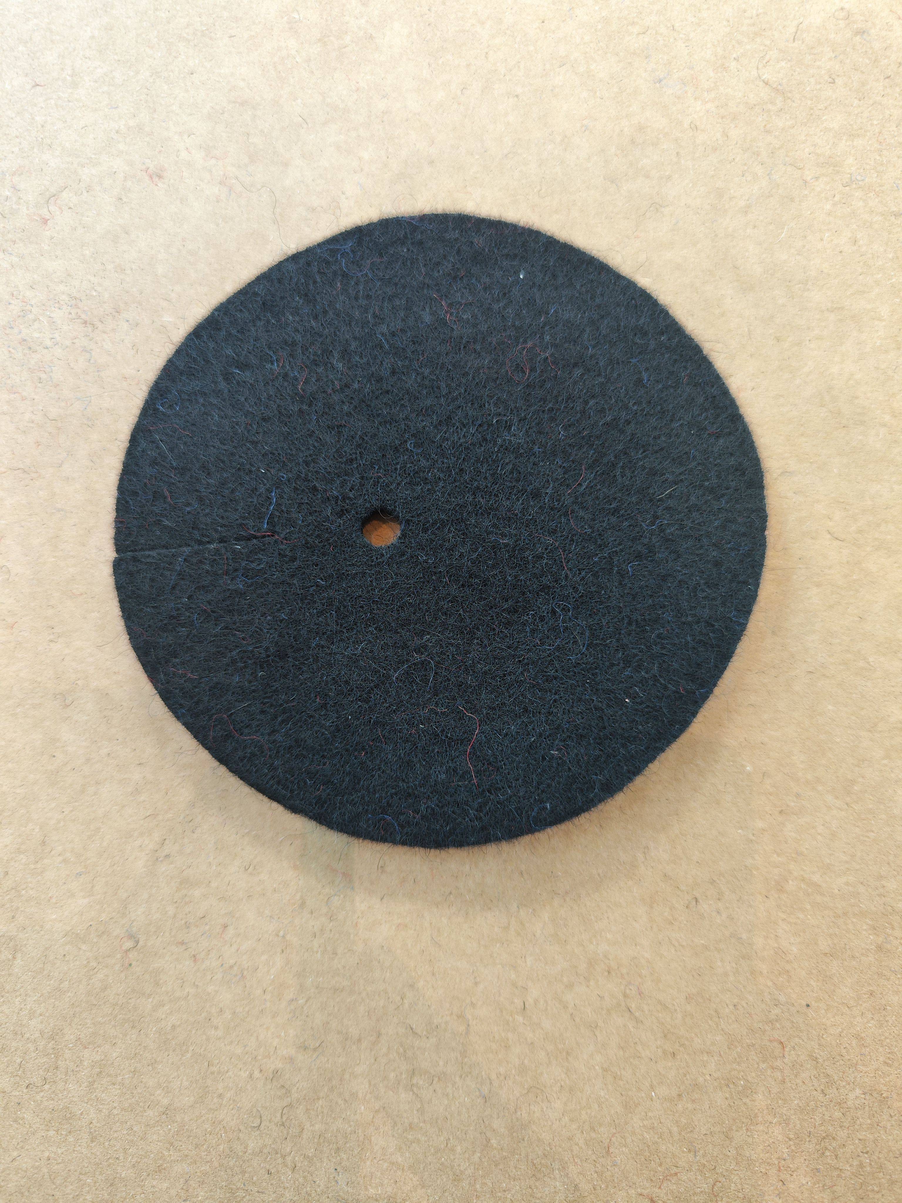 Black (adult) on sword and wool