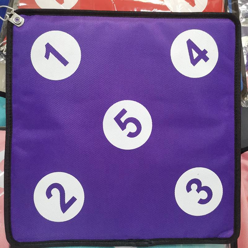 Purple is a double sword target on the opposite side