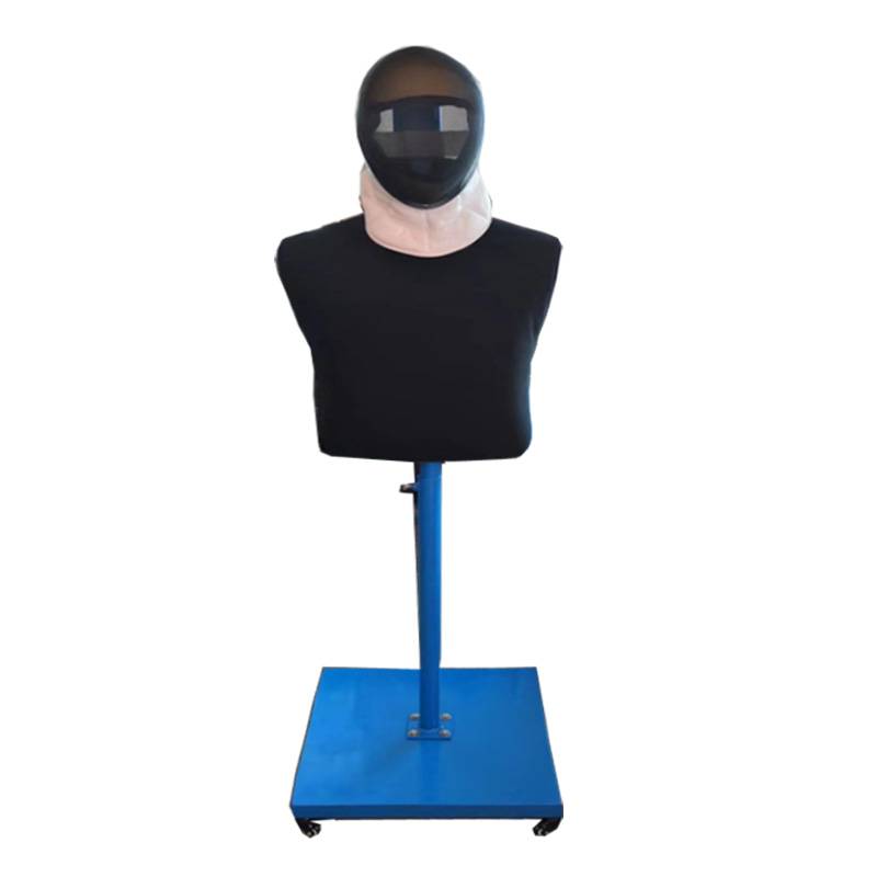 Square plus wheel man training sword target