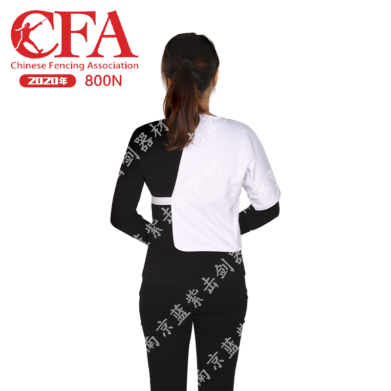 Nanjing Blue Purple-CFA certification 800N fencing service vest vest children's adult model can participate in national competitions