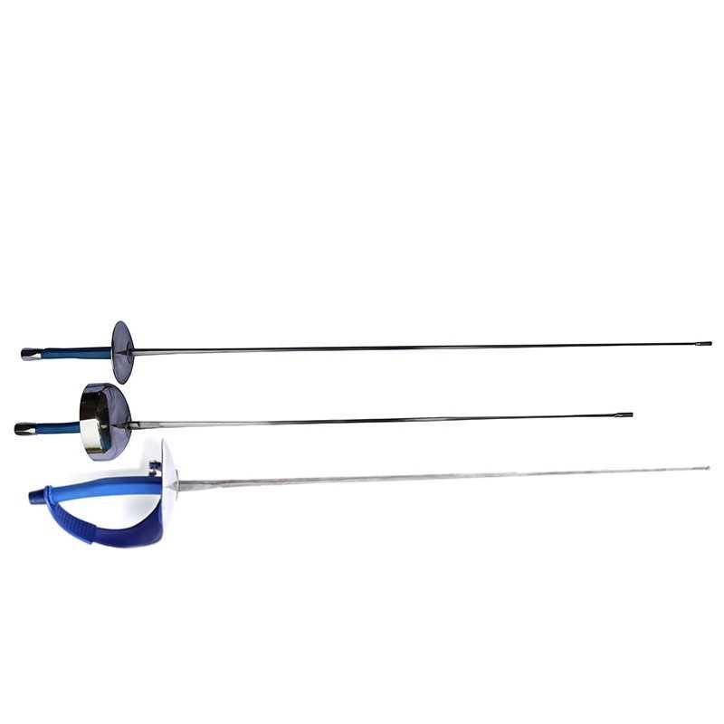 Fencing Equipment Gun Straight Sword Flower Sword Heavier Sword Training The entire Sword Stage Performance Training Sword