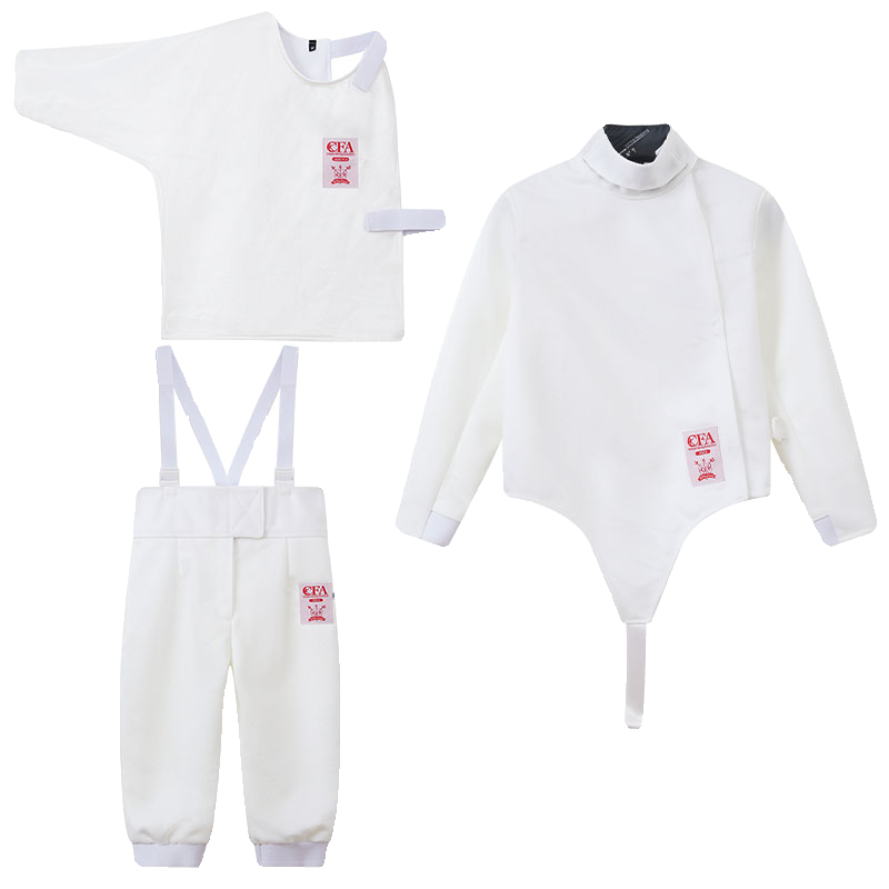 Fencing service three -piece children's adult competition suit CFA450N 900N full set of sword association certification new rules
