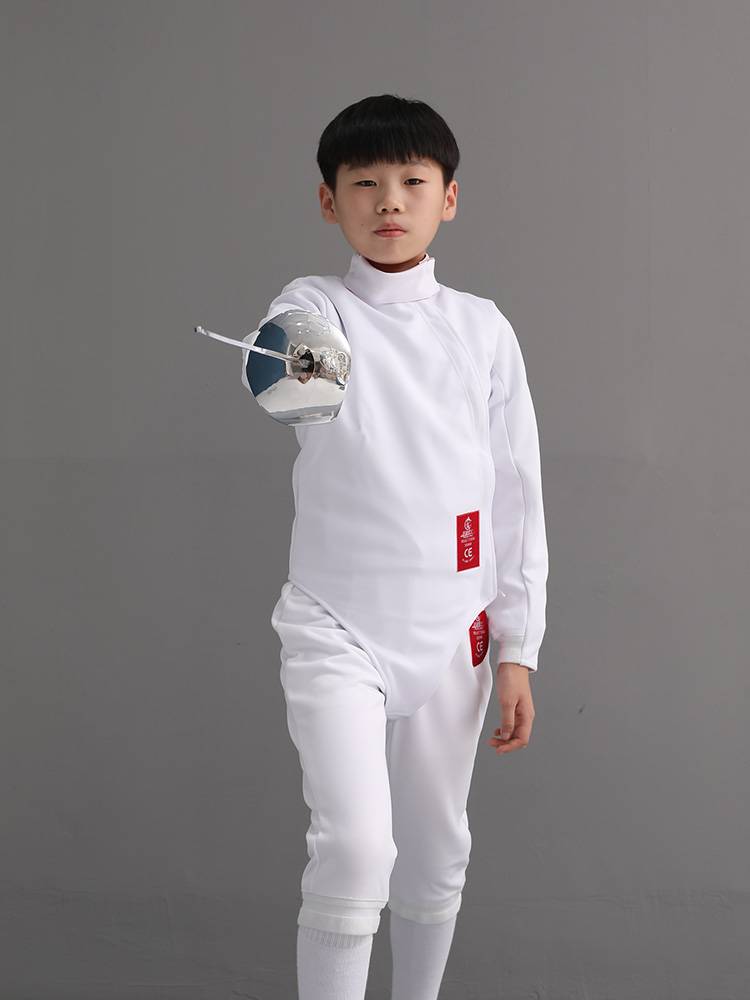 Fencing Clothing Three -piece Set Training clothes Children Adult Anti -Sneezing CE Authentication 350N tops pants vest