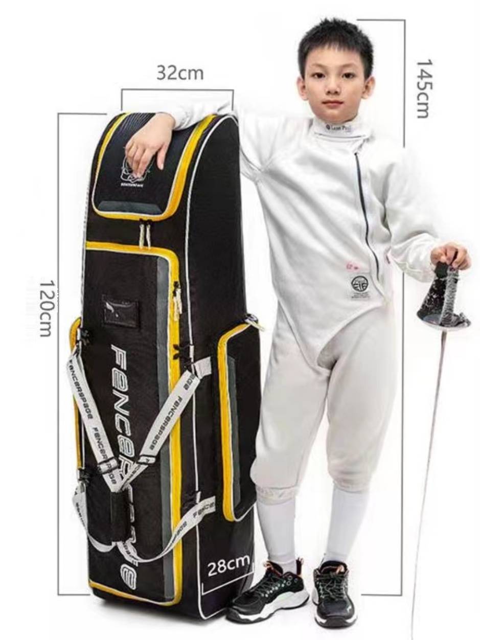 Sword professional fencing equipment ultra -color large -capacity car bag station stands roller bag backbar backpack backpack sword bag