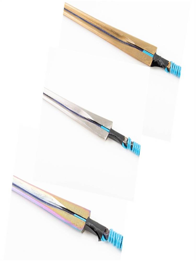 Fencing Sword Sword Nuo Reli Relax Electric Sword Flower Sword Heavy Sword Sword Golden Color Color Stainless Steel can participate in the competition