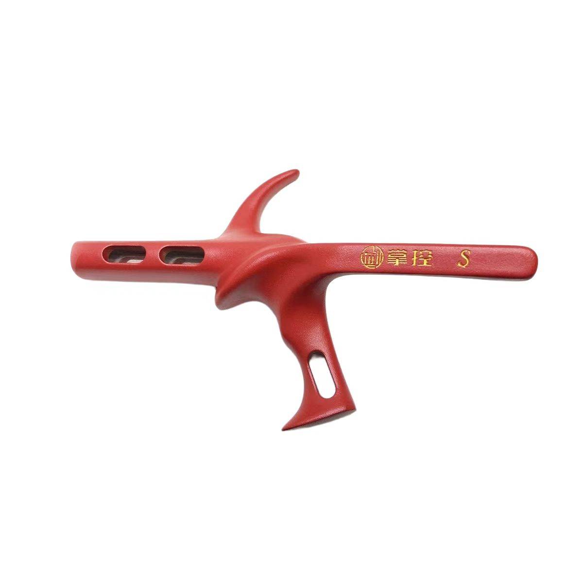 Domestic ultra -light hollow flower heavy swordpower children's adult gun handle magnesium aluminum alloy material can participate in fencing competition