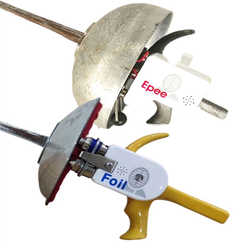 Fencing trainer Direct flower sword heavy sword heavy sword practice referee fencing coach classroom home sparring artifact