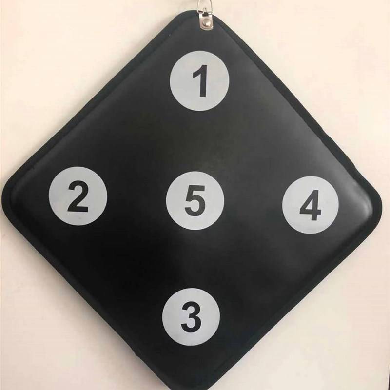 Fencing leather sword target holes Wall wall target family training wall hanging five -hanging thorns and abrasion and abrasion training is not easy to damage