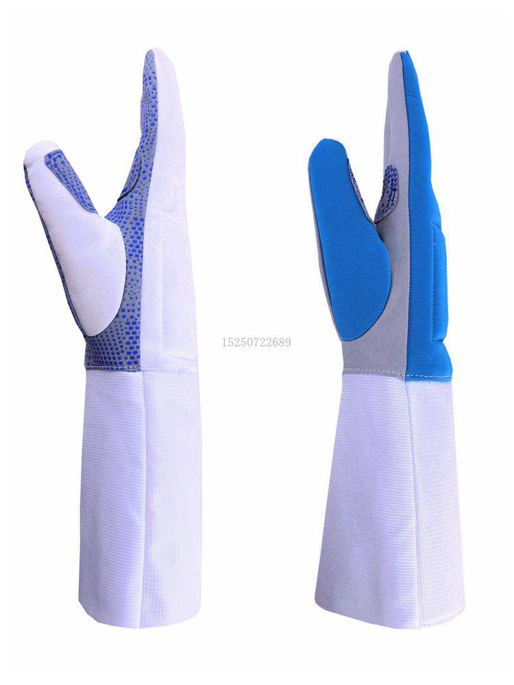 Fencing gloves Flower swords swords, heavy swords, children can participate in the competition anti -sliding dot plastic washing equipment set