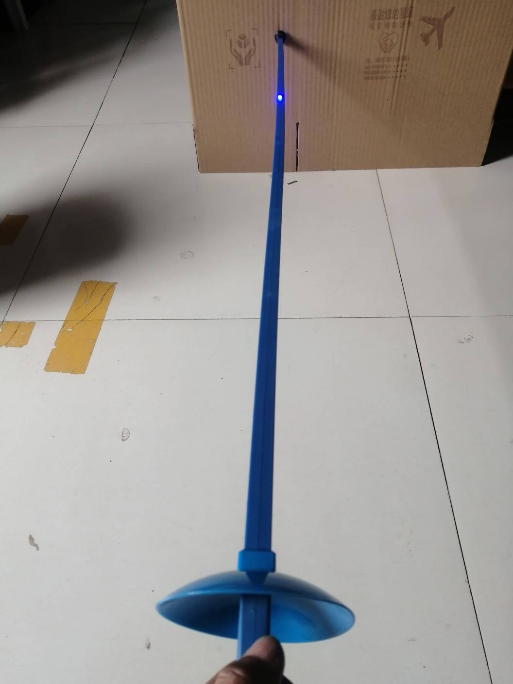 Swords and chords blue
