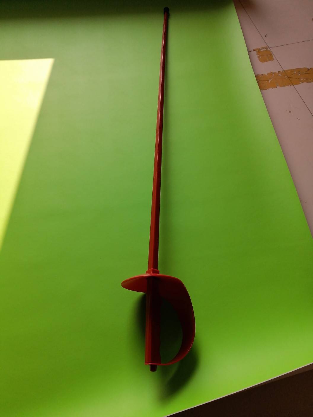 The red sword is silent
