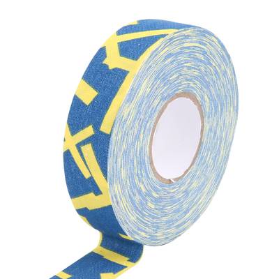Big blue bottom yellow strip