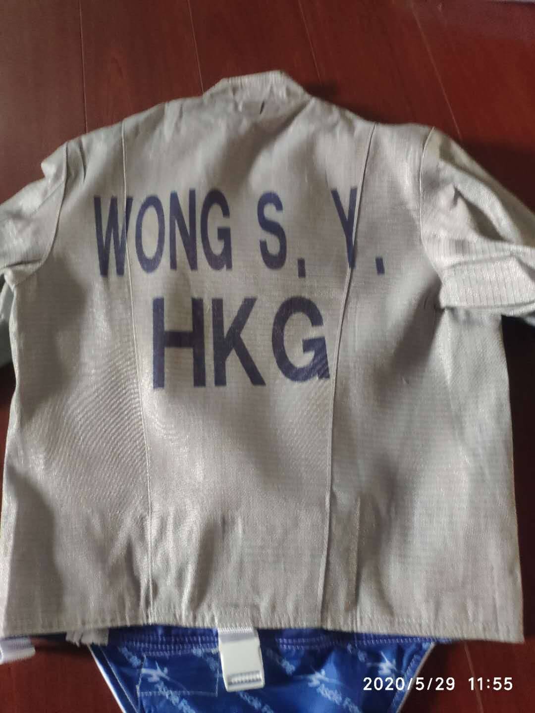 Fencing service protective clothing flower sword, swords, metal clothing printing, backpack, sculpture standard font