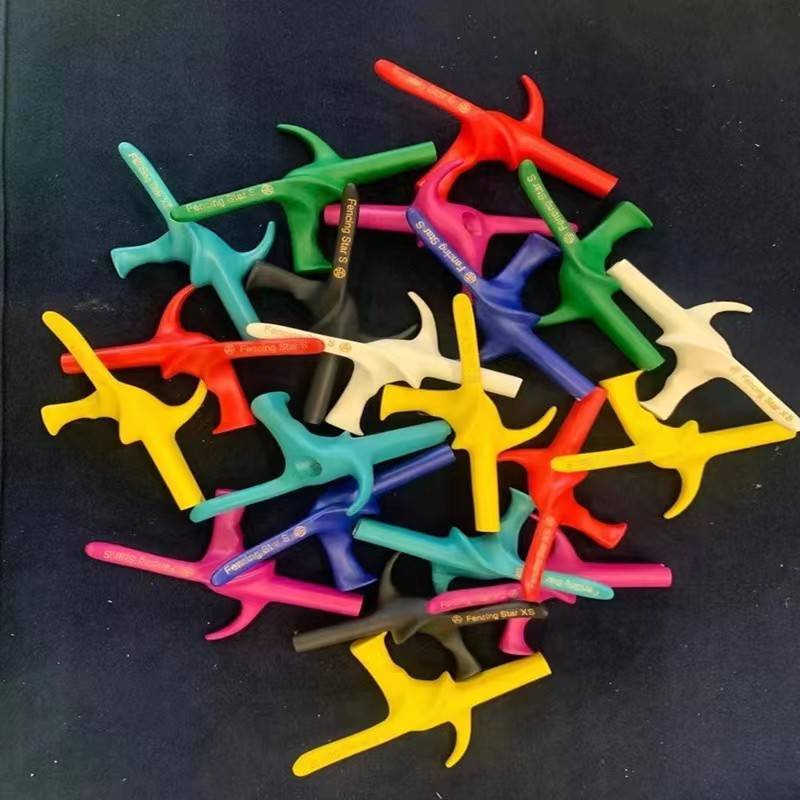 Fencing ultra -light alloy handle feencingstar weight is comparable to Paul's colorful children adult flower sword heavy sword