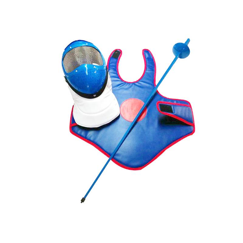 Children's fencing training equipment new children's training plastic three -piece dumpling sword enlightenment guidance kit