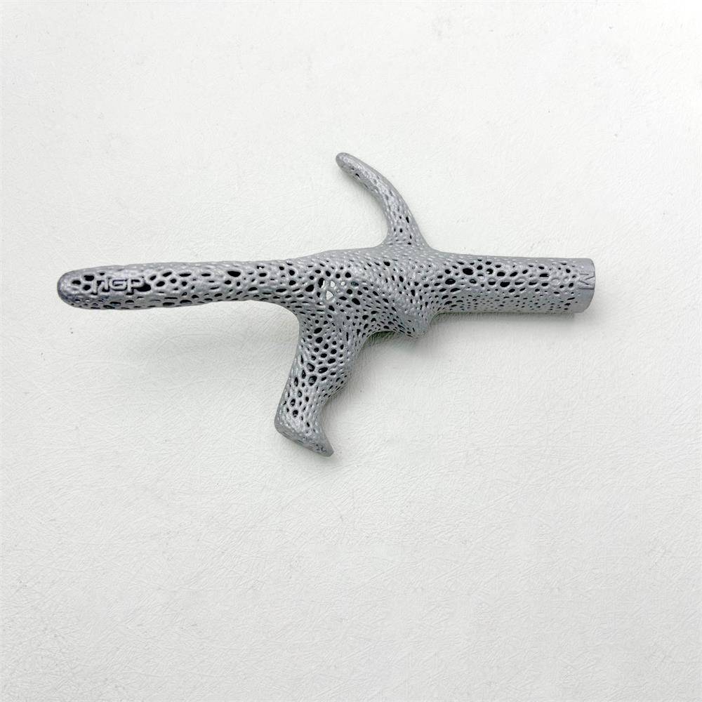 NGP3D printing honeycomb ultra -light hollow flower heavy sword handle 30g children adult comfortable slider anti -slider equipment
