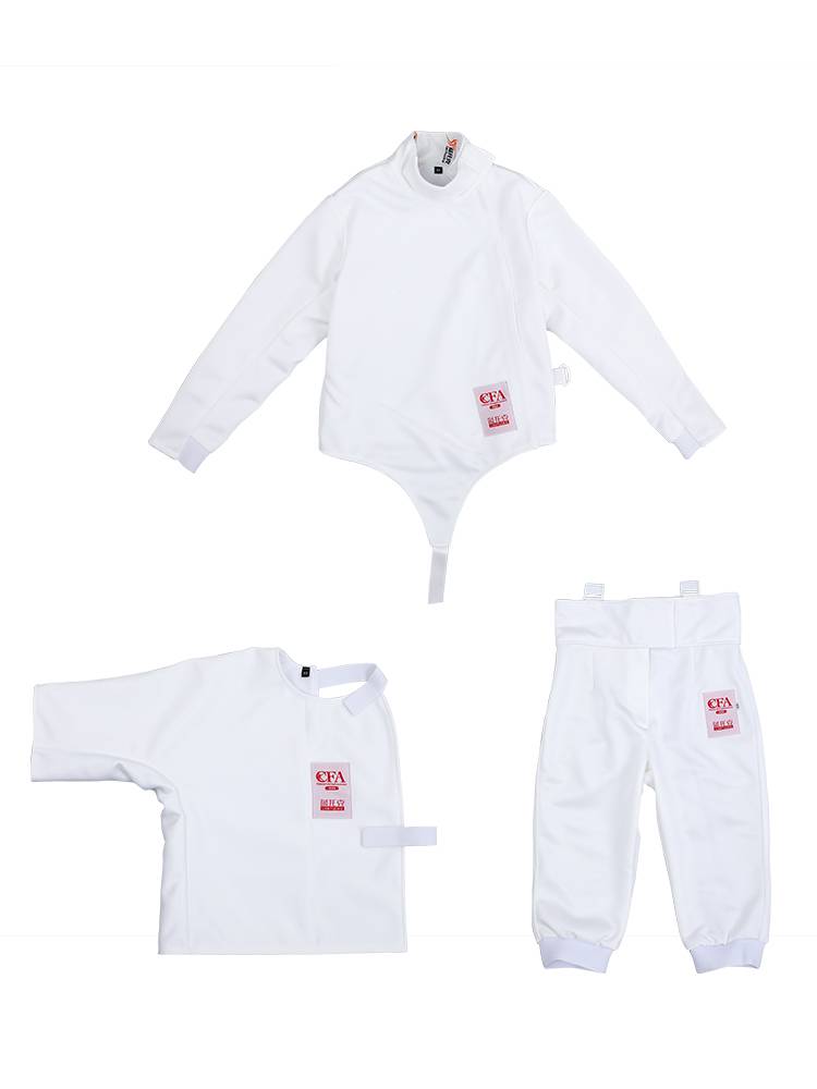 Fencing service three -piece children's adult competition suit CFA450N 900N full set of sword association certification new rules